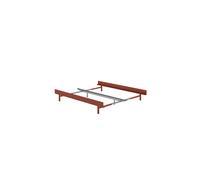 Lit Cadre de Lit 90-180 cm Terre Cuite