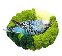 Lit calopsitte - Nid d'oiseaux reproducteurs de perroquets, perruche pinson canari, habitat doux et confortable, accessoire de volière intérieure, inséparable Conure Home | Fournit un espace d