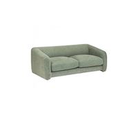 Lit Canapé convertible 3 places, coloris Vert cèdre- Longueur 198 x Profondeur 98 x Hauteur 73 cm - -