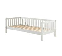 Lit Capitaine Enfant "Fritz" 90x200cm Blanc