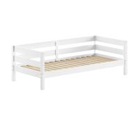 Vipack – Lit banquette Maggie – 90 x 200 cm – Pin massif – Blanc