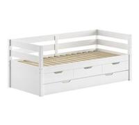 Lit vipack blanc