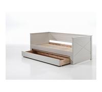 Lit Banquette + Gigogne Blanc