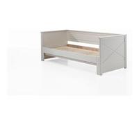 Lit Banquette Extensible 90/180x200 Cm Blanc - Pino Blanc
