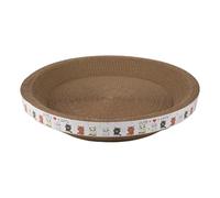 Lit Cat Scratcher Bowl - Pavares À Gratter Ondulé Ovales, Jouet De Gratteur De Chat pour Grincement De Griffe | Protecteur De Meubles pour Protéger Le Canapé, Le Sol, Les Rideaux, Le Matelas