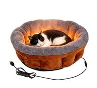 Lit Chat Chauffant Coussin Chauffant Amovible Et Lavable Avec 3 Minuteurs