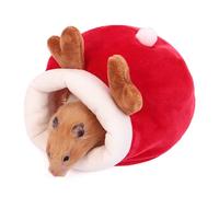 Lit chaud en coton doux et perméable pour petit animal domestique pour temps froid pour utilisation en intérieur en hiver