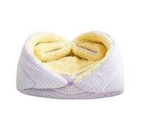 Lit Chaud Pour Chat, Matériau En Peluche Douce, 46 X 42 Cm, Couverture De Coussin Pour Chat, Lit Doux Pour Animal Domestique, Base Inférieure Antidérapante, Idéal Pour Une Utilisation En Intérieur Pen