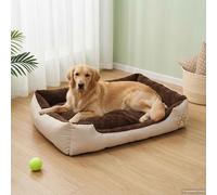 Lit Chaud pour Chien avec Coussin Rembourré M Couchage Corbeille vidaXL