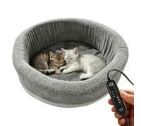 Lit Chauffant Pour Chat, Lit À Température Réglable 5V, Canapé Chauffant Po | Canapé D'hiver Pour Chaton À Température Réglable 5V, 40x17cm, Lit Chauffant Pour Chat, Lit Chauffant D'intérieur Pour Parent
