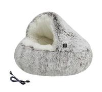 Lit Chauffant pour Chat | Maison d'hiver pour Chaton - Nid Réchauffant pour Chat,pour Amoureux des Animaux Maison Bureau Salon Chambre Appartement Période De Récupération Sommeil Nuit Sieste