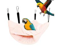 Lit chauffant pour oiseaux, hamac double couche pour cage - Accessoires pour perruches pour jouer, nourrir, dormir, se reposer, nicher