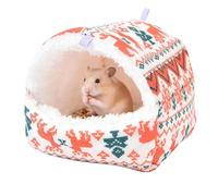 Lit Chinchilla,Caverne Accrochable En Coton Peluche Douillet | Nid Caverne En Coton Épais Pour Hérisson - pour Lapin, Chinchilla, Furet, Souris, Oiseau, Petites Races, Maison, Chambre, Cage pour Anima