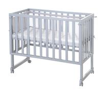 Lit Cododo Et Berceau Roba Style 3 En 1 En Bois Gris Gris