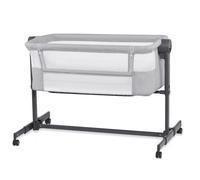 Kinderkraft Lit cododo NESTEE UP 2 – Matelas naissance, Hauteur réglable, Gris clair