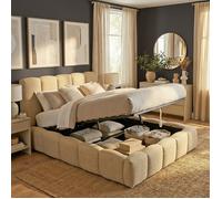 WEBER INDUSTRIES Lit Coffre 160x200cm Nest + 1 sommier/Beige