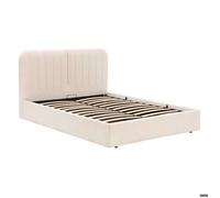 Lit coffre Cala rectangulaire 160x200cm beige