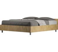 Lit coffre Nuamo en chêne 160x190