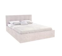 Lit Coffre Rino 180x200 - Sommier inclus Crème