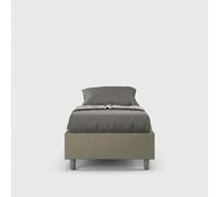 Lit coffre simple avec sommier 80x190 chambre d'enfant Azelia S