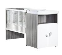 BABY PRICE New Leaf Lit Combiné Evolutif 60x120 cm avec Tiroir