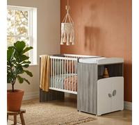 Lit Combiné Évolutif En Bois - Leaf Gris 60X120