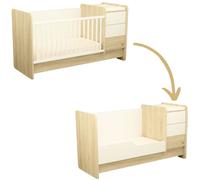 Lit combiné évolutif Paloma BEIGE Sauthon
