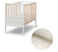 Lit Complet Erbesi Evolution - Blanc Naturel - Girafe