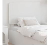 Lit complet - meuble et sommier et matelas Vidaxl Tête de lit avec tête de lit Blanc 100 cm Bois d'ingénierie