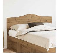 Lit complet - meuble et sommier et matelas Vidaxl Tête de lit Chêne artisanal 160 cm Bois d'ingénierie