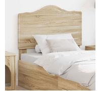 Lit complet - meuble et sommier et matelas Vidaxl Tête de lit Chêne Sonoma 80 cm Bois d'ingénierie