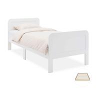 Lit Hauteur réglable 90x200 avec Sommier à Lattes