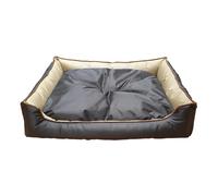 Lit confort carré classic pour chien Nobby Pet Reno Gris 130x100x20 cm