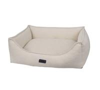 Lit confort carré pour chien Nobby Pet Kamba Beige 60x48x19 cm