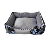 Lit confort donut classic pour chien Nobby Pet Elio Bleu 60x50x18 cm