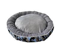 Lit confort donut classic pour chien Nobby Pet Elio Bleu 70x50x15 cm