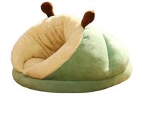Lit confortable pour chat d'intérieur, sac de couchage épais pour animal de compagnie, bonne durabilité, niche d'hiver pour chat | Niche d'intérieur confortable, maison douce pour chat d'intérieur,