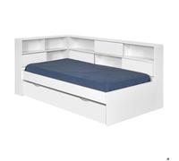Lit cosy gigogne Play Blanc 90x190 cm