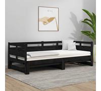 Lit Coulissant Bois de Pin Solide 2x(90x190) cm Canapé-lit de Salon vidaXL