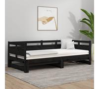 Lit Coulissant Bois de Pin Solide 2x(90x190) cm Canapé-lit de Salon vidaXL