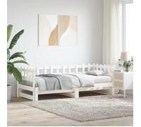 Lit coulissant - VIDAXL - 90x190 cm - Bois de pin massif - 2/3 places - Design contemporain