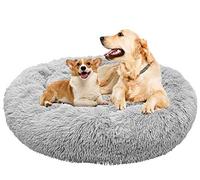 Lit Coussin Chien Anti Stress Ultra Doux,Lit Moelleux Rond pour Chien Extra Large Lavable,Puppy Love Panier Chien Orthopedique XXXL,Coussin Peluche et Confortable pour Chien Grande Taille