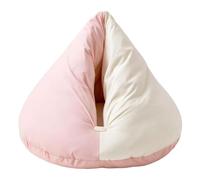 Lit Couvert pour Chat Nid Cachette en Forme de Boule de Riz pour Chaton | Couchage Douillet Félin Salon intérieur maison chambre appartement hiver balcon Rose