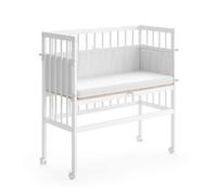 Lit d Sophie, 94x42.5cm 1 rail latéral, Blanc, Vitalispa 30377