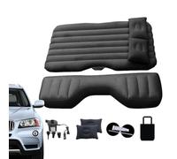 Lit d'air de voiture - matelas de voyage, coussin gonflable, coussin de sommeil | Lit de siège arrière portable, canapé à air prolongé avec pompe pour la configuration du camping, espace de repos du V