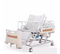Lit d'allaitement électrique, lit de levage médical entièrement automatique pour personnes âgées avec matelas respirant et moteur silencieux
