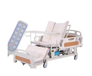 Lit d'allaitement multifonction avec lampe de poche intégrée et trou de levage pour toilettes, lit médical domestique pour améliorer les soins et le confort des patients