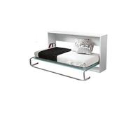 Lit d'appoint escamotable coloris blanc - couchage longueur 200 x largeur 90 cm