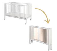 Lit d'appoint pliable Jori White (120 x 60 cm)