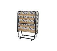 Lit d'appoint pliant 80 x 190 cm Ecru G